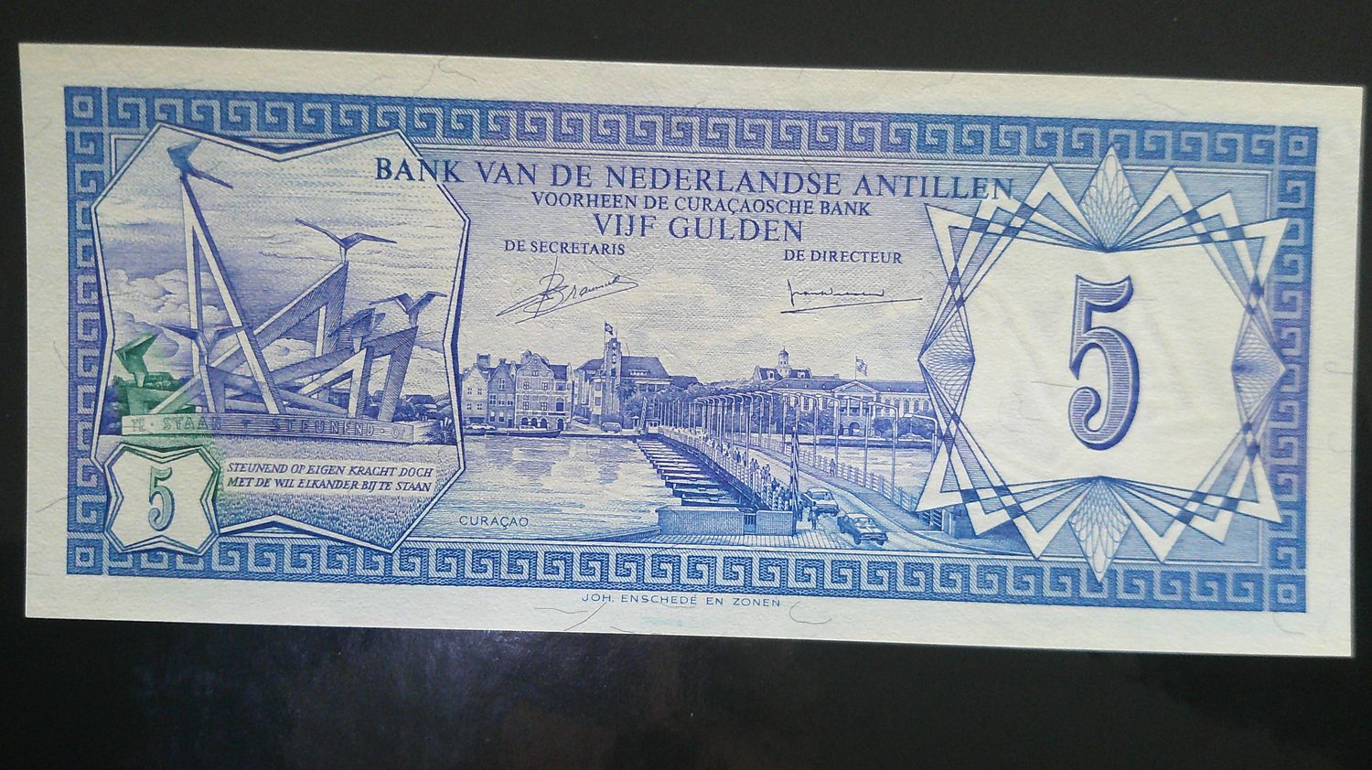Netherlands Antilles 5 Gulden - 1980