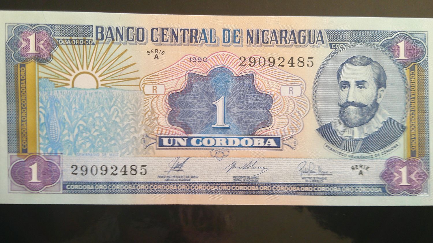 Nicaragua 1 Cordoba - 1990