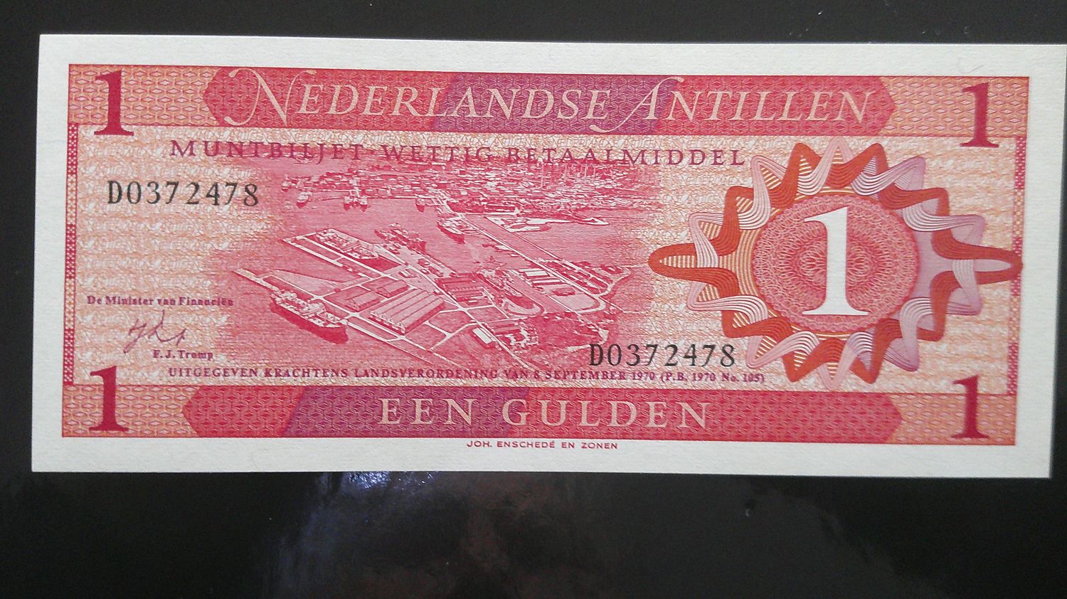 Netherlands Antilles 1 Gulden - 1970