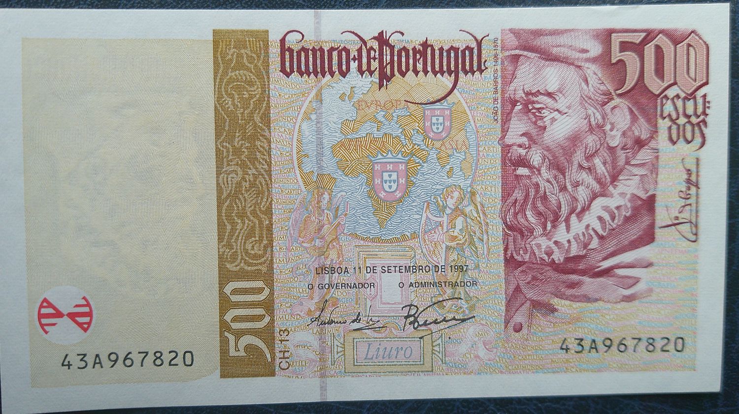Portugal 500 Escudos - 1997