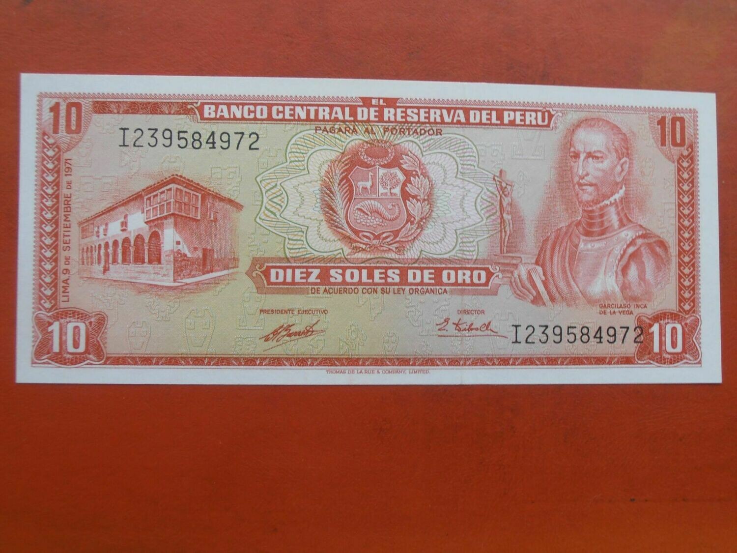 Peru 10 Soles de Oro - 1976