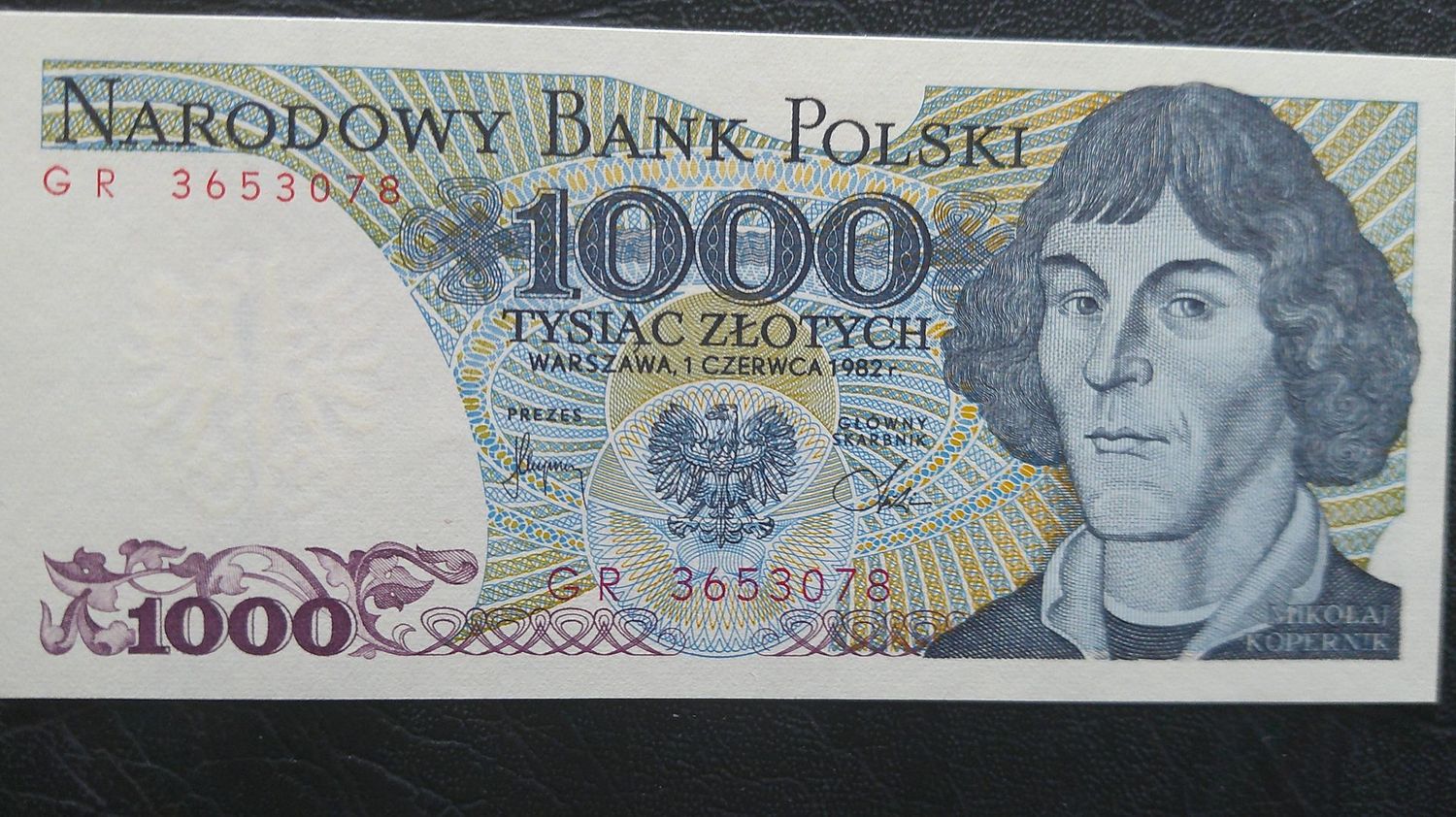 Poland 1000 Zlotych - 1982