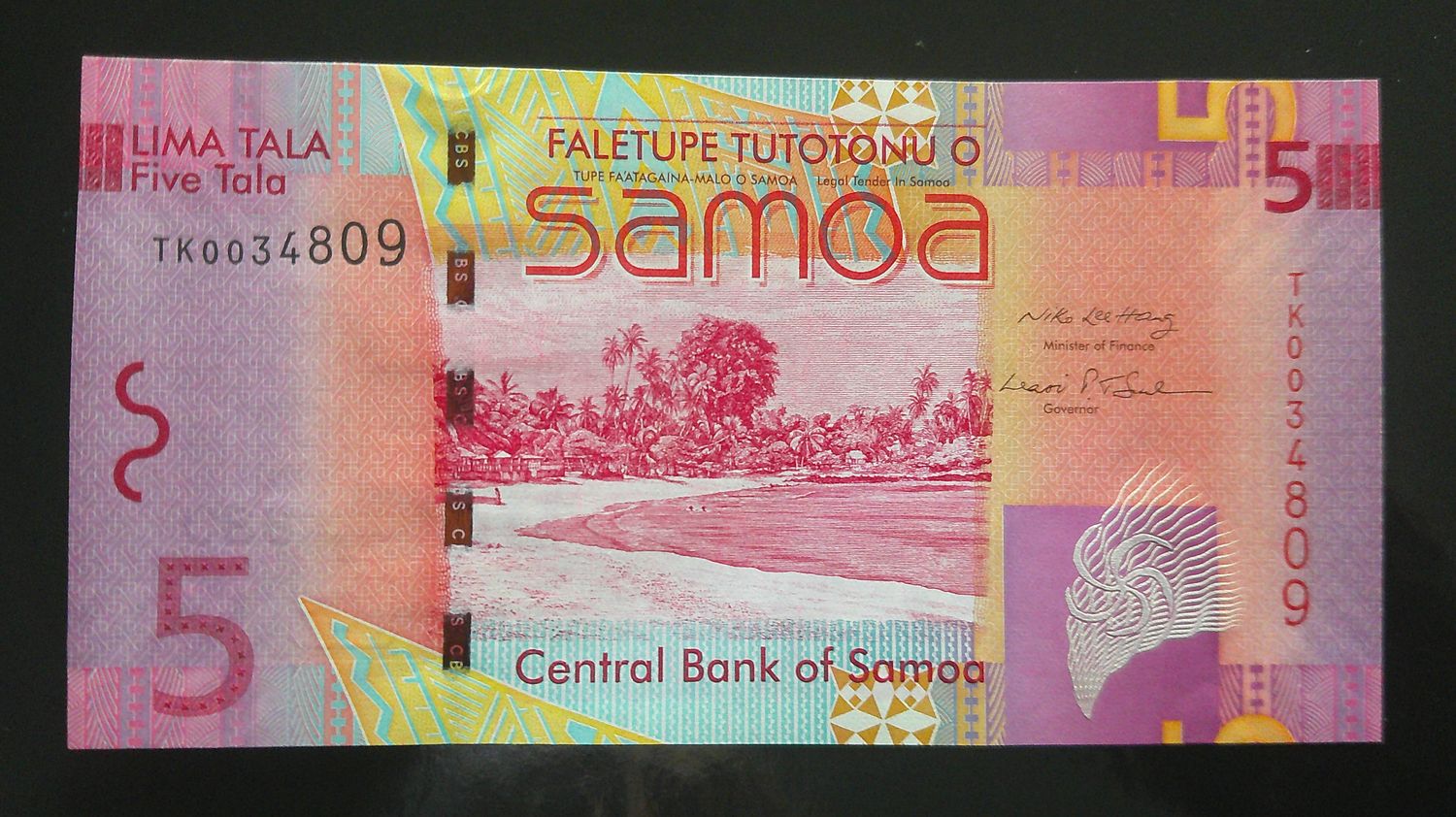 Samoa 5 Tala - 2008