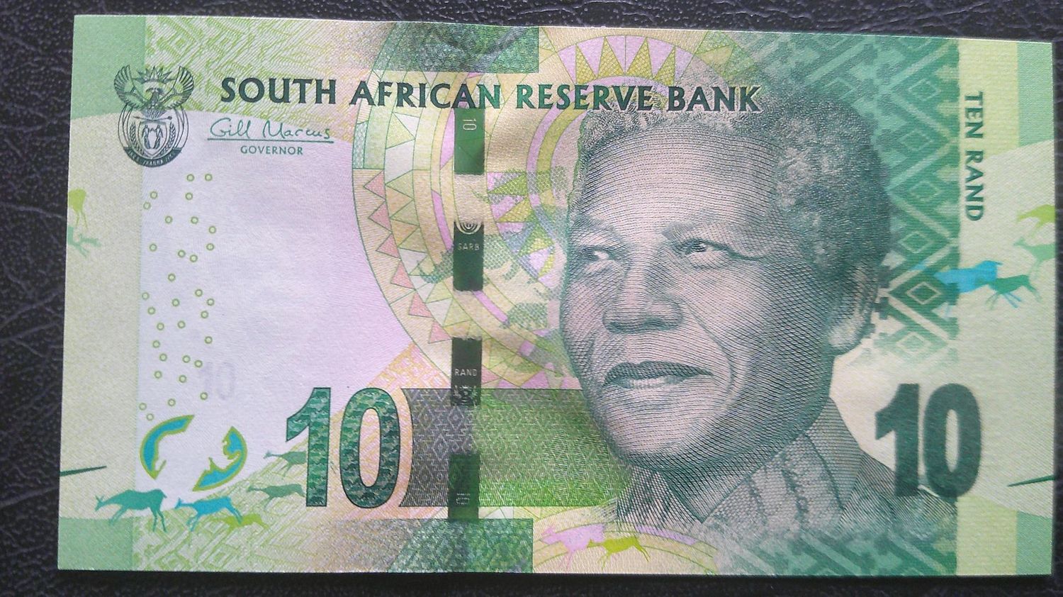 South Africa 10 Rand - 2013 to 2016