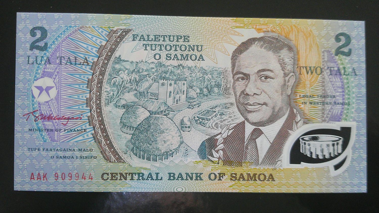 Samoa 2 Tala - 1990