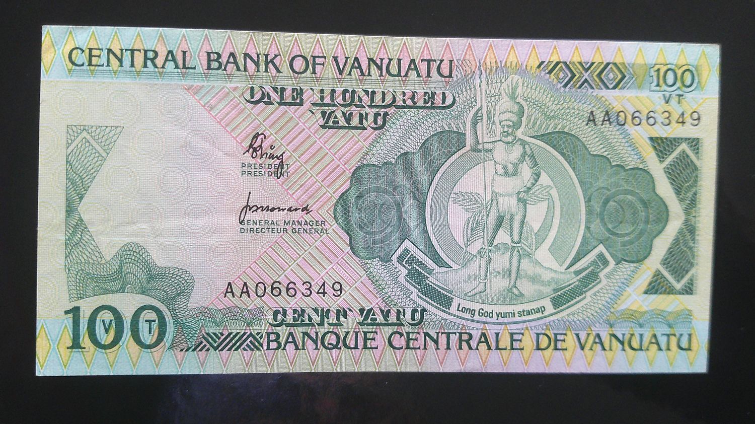 Vanuatu 100 Vatu - 1982