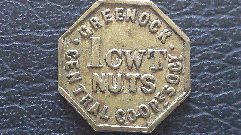 Greenock Central Cooperative Society Limited 1 Cwt Nuts
