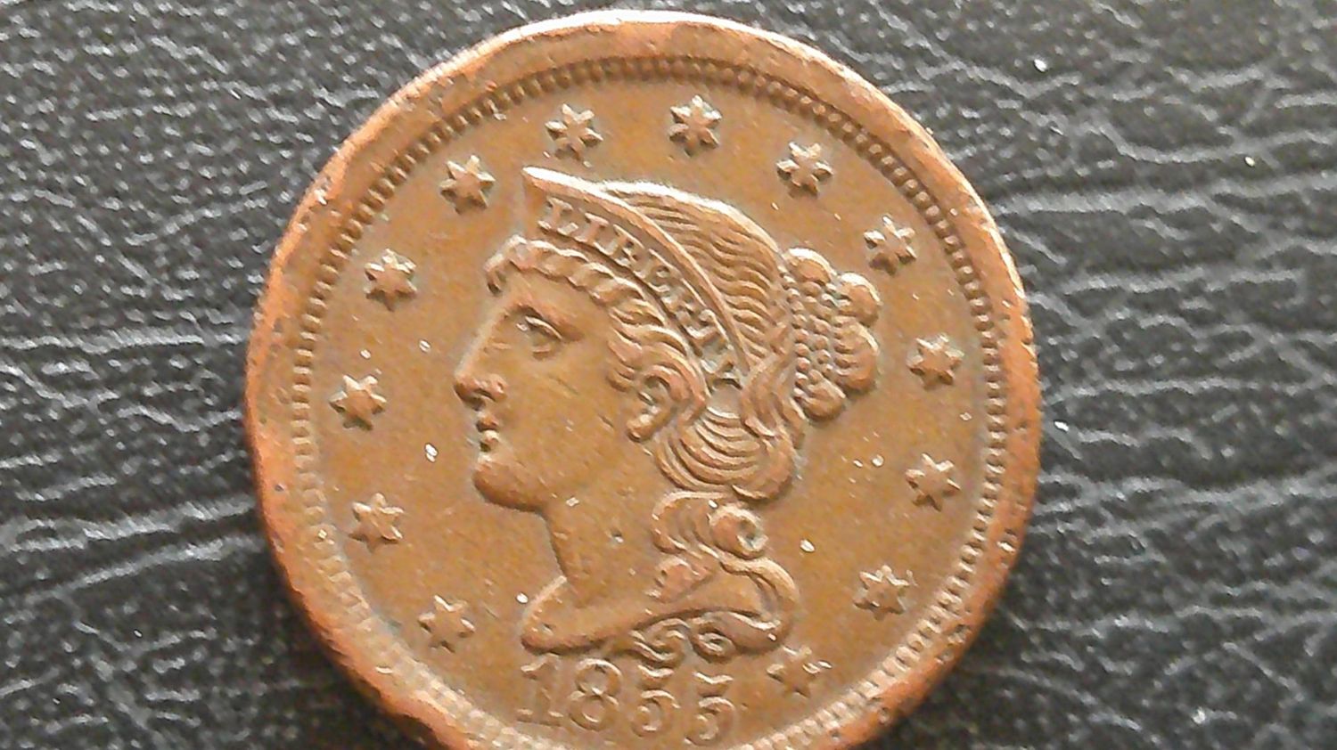 United States Cent  -  1855