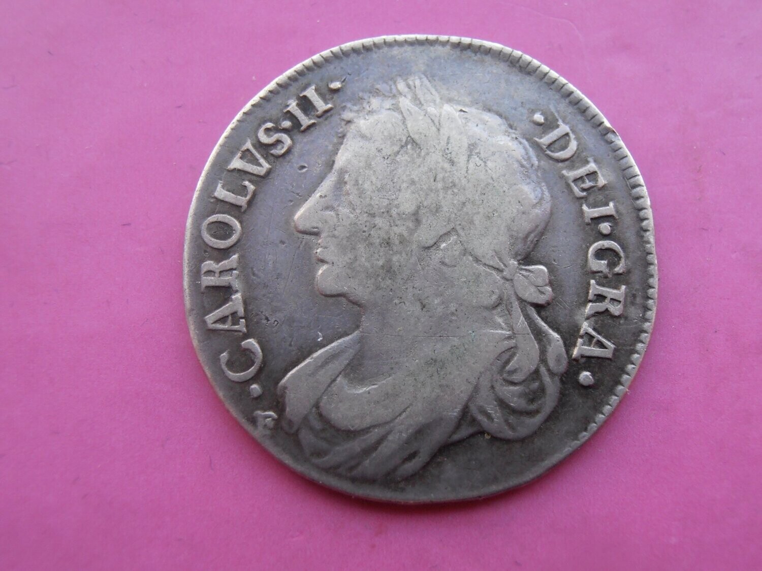Charles II Quarter Dollar - 1680 Charles II Quarter Dollar - 1680