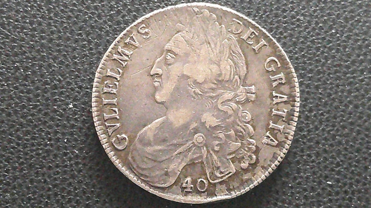 William II Forty Shillings  -  1695