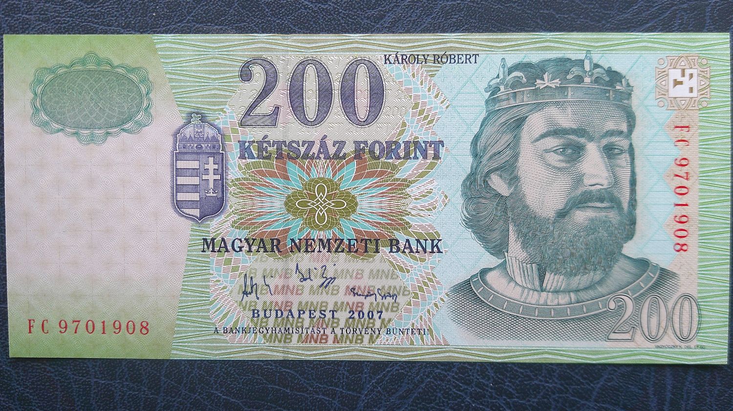 Hungary 200 Forint  -  2007