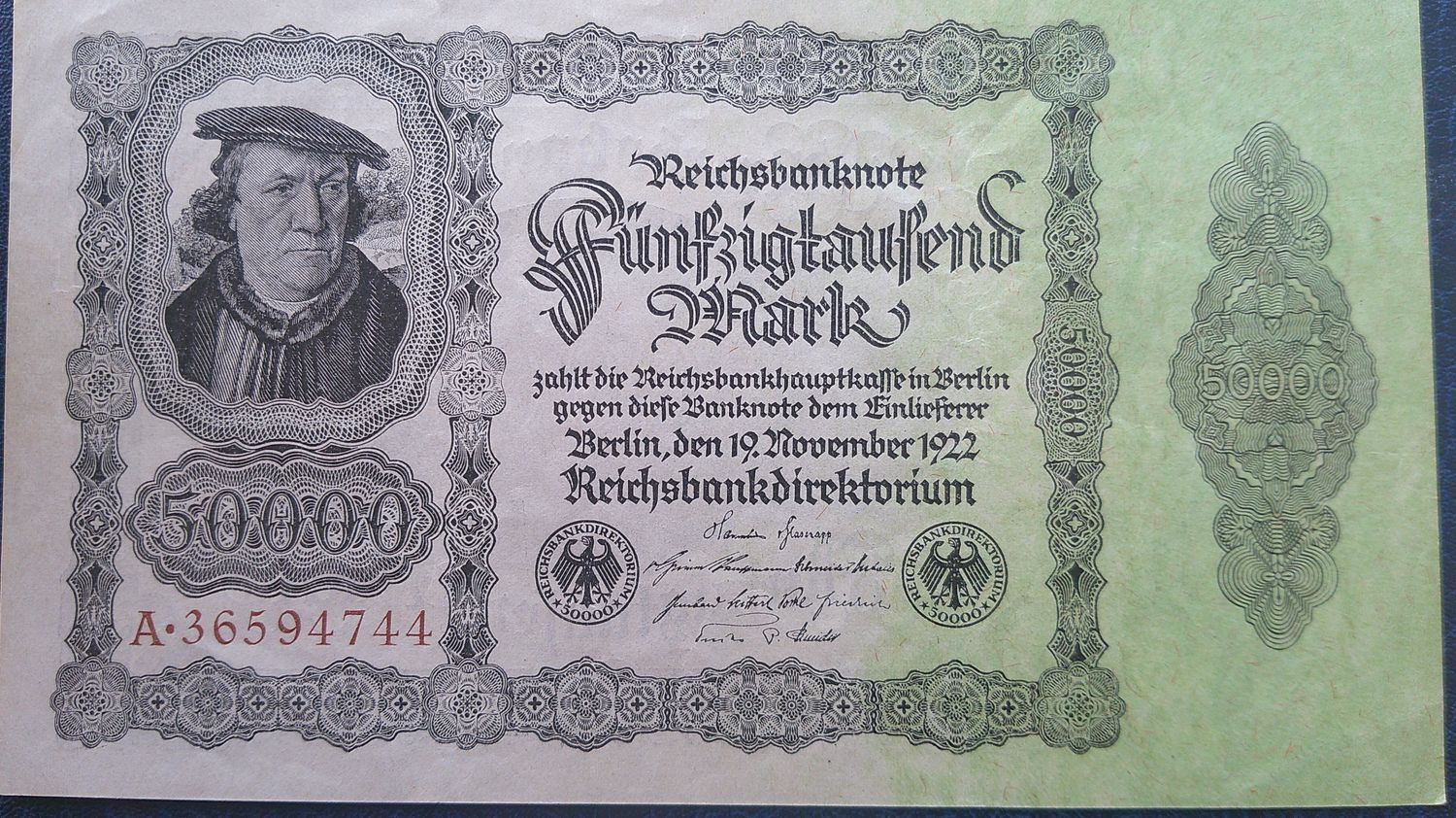 Germany 50000 Marks  -  1922