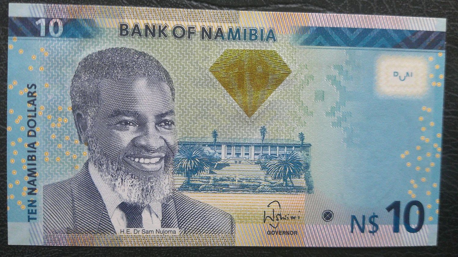 Namibia 10 Dollars  -  2012