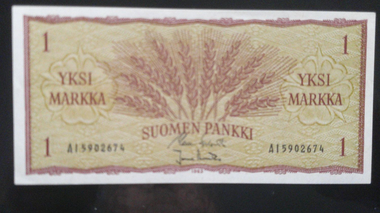 Finland Markka  -  1963