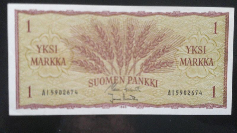 Finland Markka  -  1963