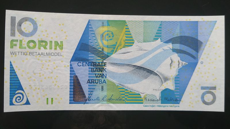 Aruba 10 Florin  -  2008