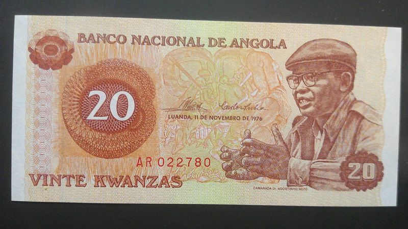 Angola 20 Kwanzas - 1976