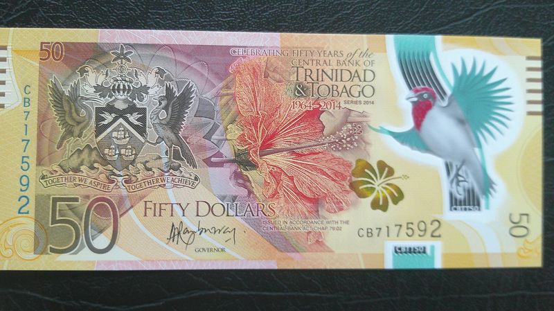 Trinidad & Tobago 50 Dollars  -  2014