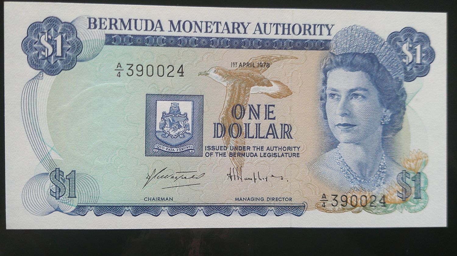 Bermuda 1 Dollar - 1978