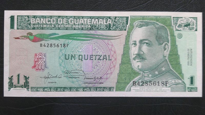 Guatemala 1 Quetzal  -  1992