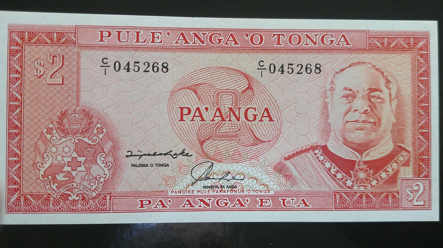 Tonga 2 Pa'Anga  -  ND