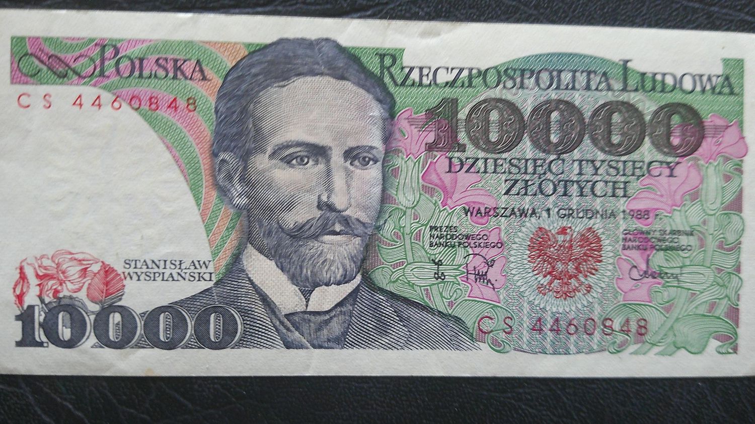 Poland 10000 Zlotych - 1988