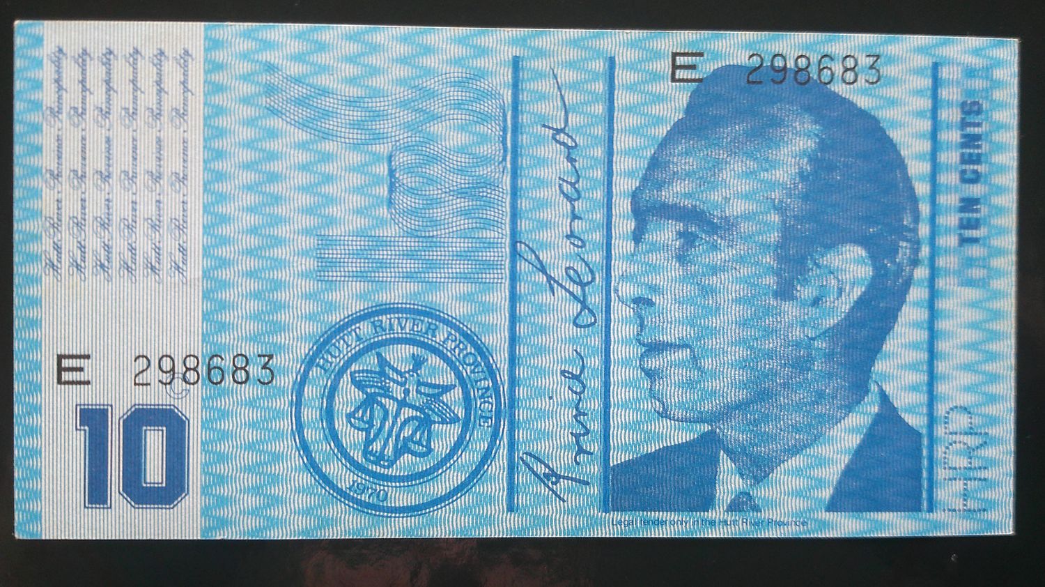 Australia Ten Cents - 1974  Hutt River
