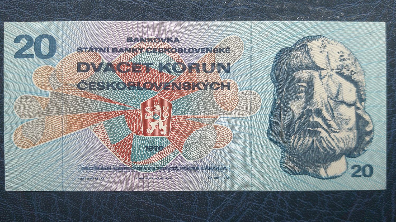 Czechoslovakia 20 Korun  -  1970