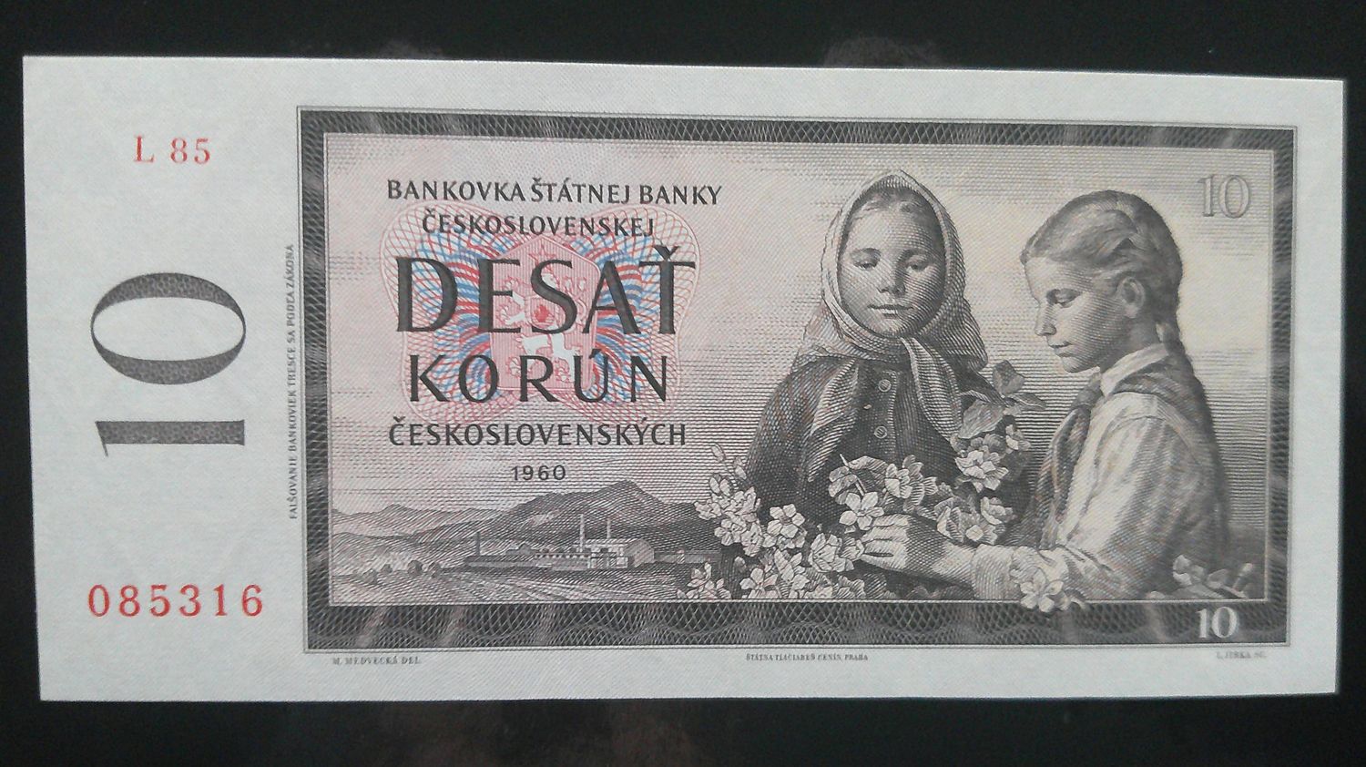 Czechoslovakia 10 Korun  -  1960