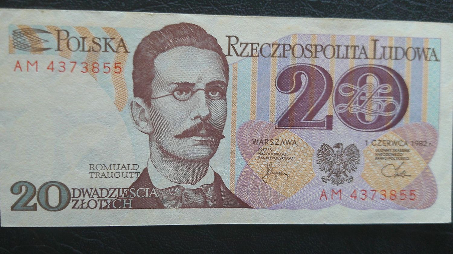 Poland 20 Zlotych  -  1982