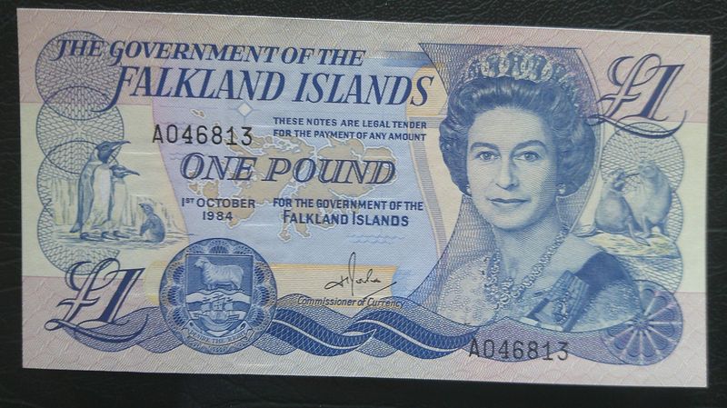 Falkland Islands One Pound - 1984