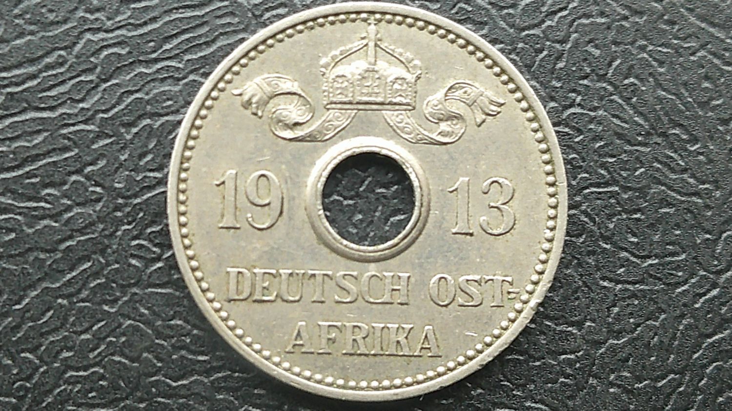 German East Africa 5 Heller  -  1913A