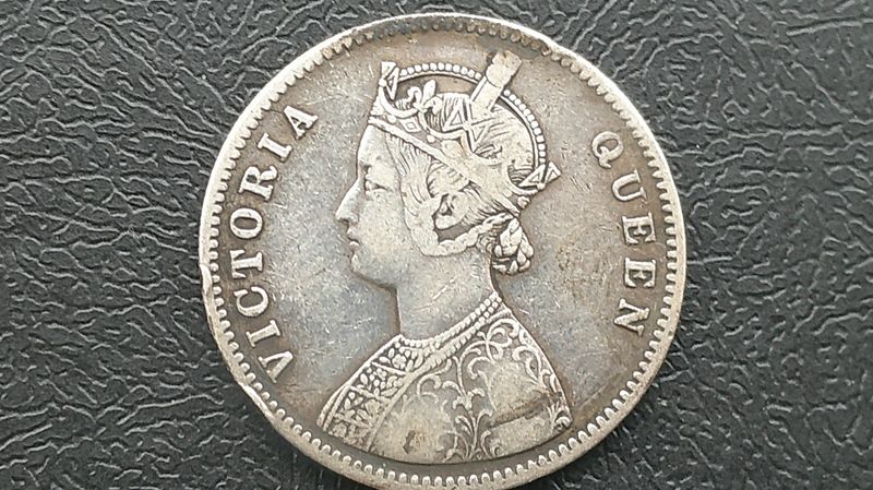 British India Rupee  -  1862