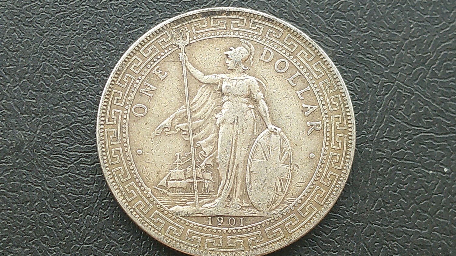 British Trade Dollar  -  1901
