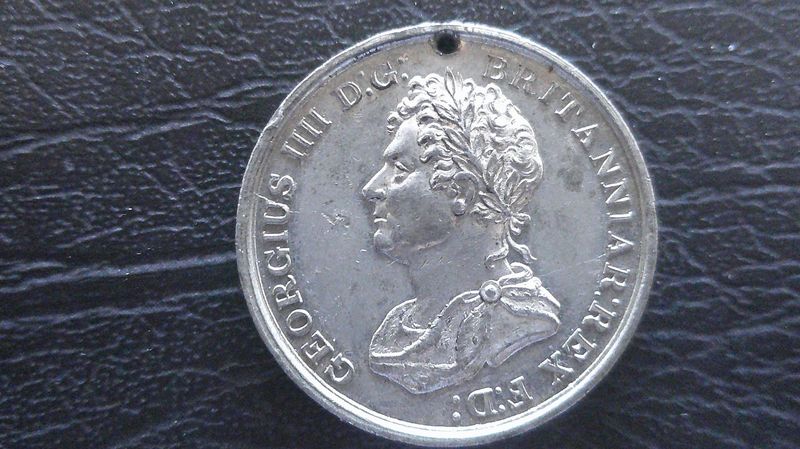 George IV Visit to Scotland Medal - 1822  (36mm)