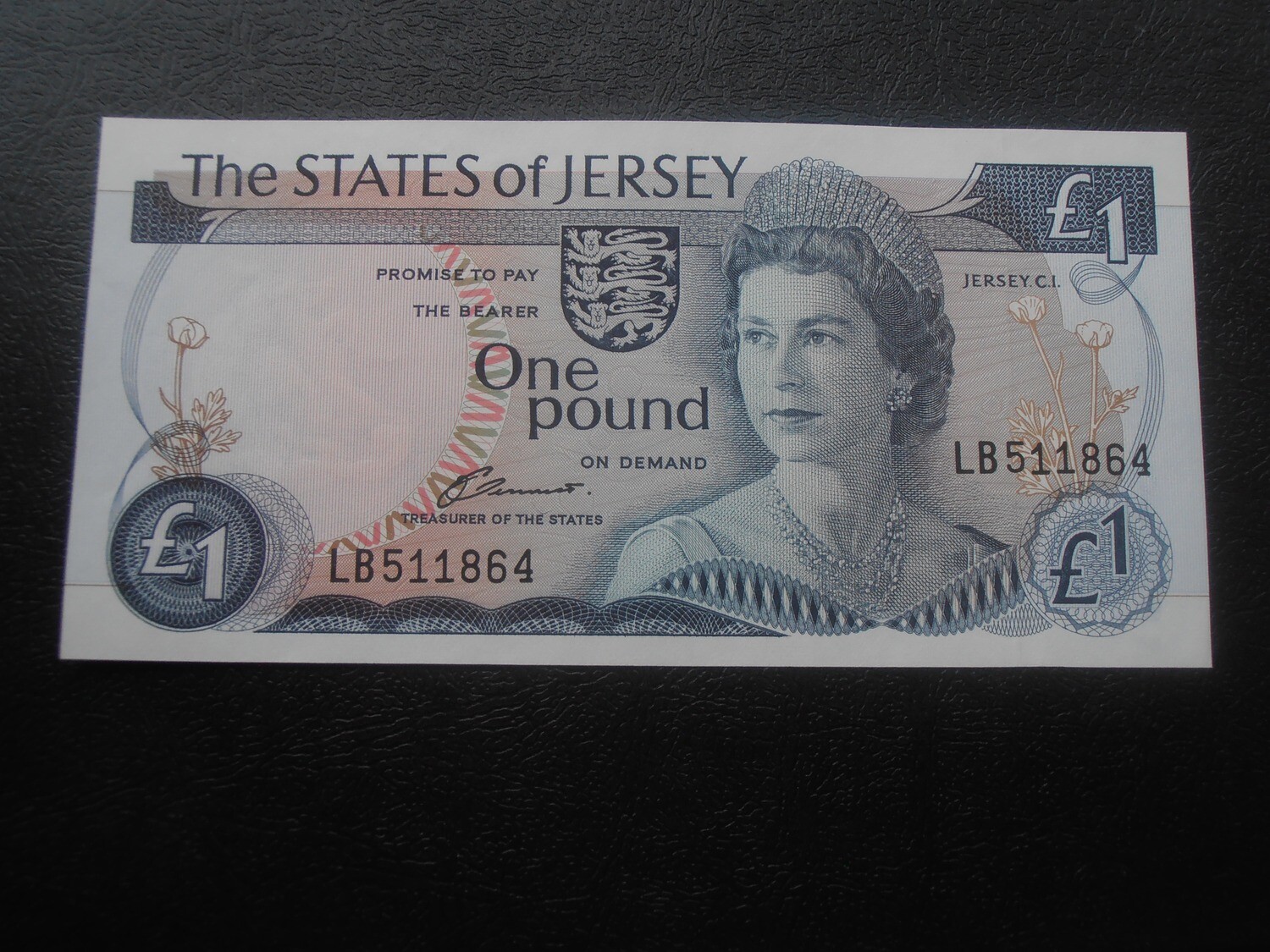 Jersey £1  -  1976