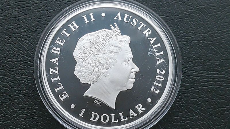Australia 1 Dollar Silver Proof  - 2002 (Golden Jubilee) PDHR