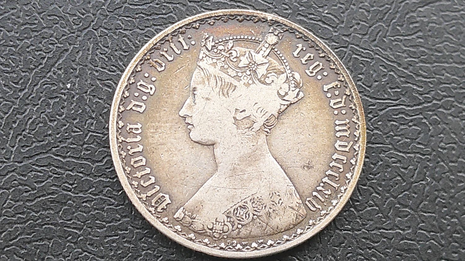 1864  -  One Florin  (Die 52)