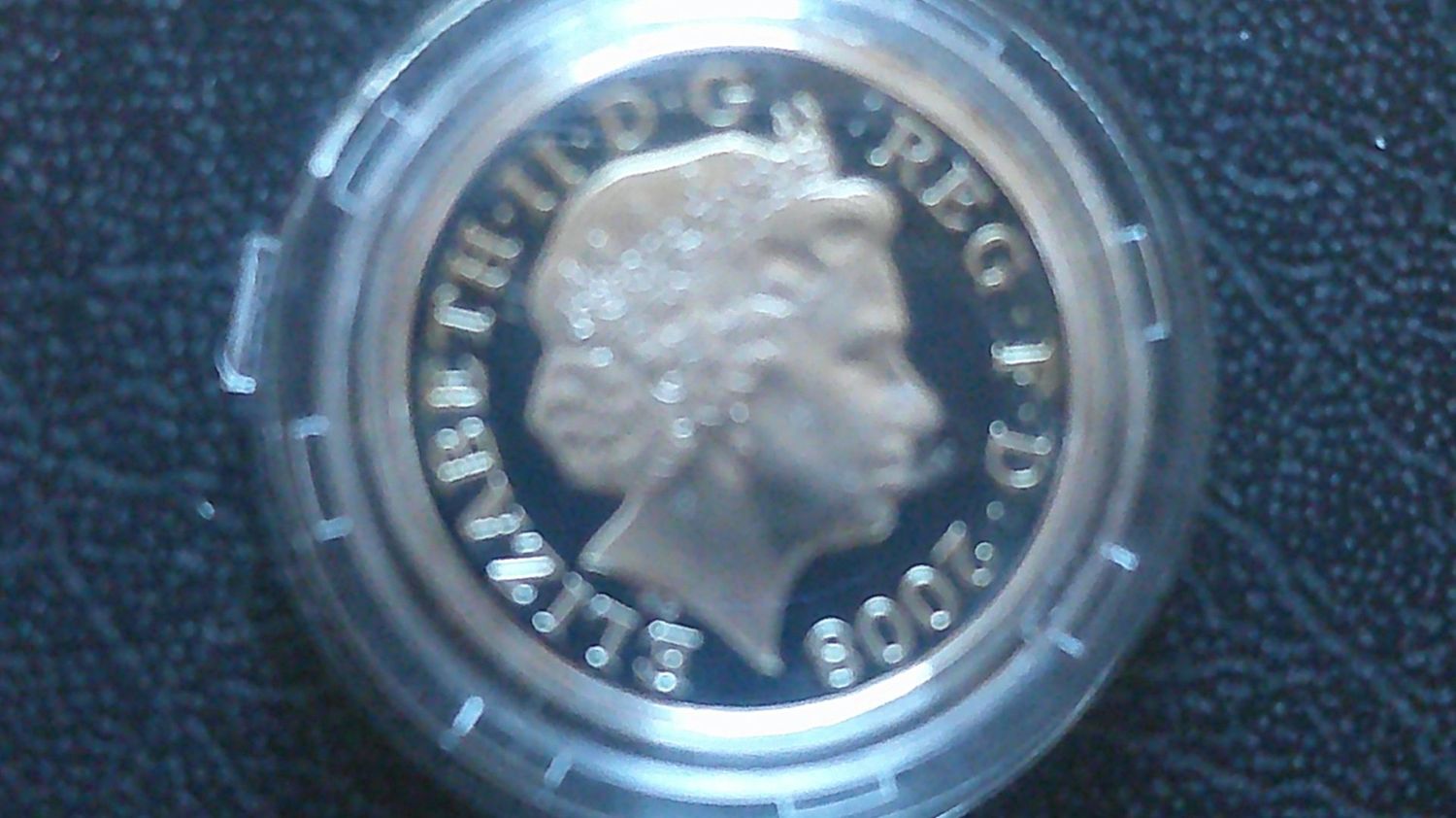 2008 - Silver Proof £1 (Royal Shield) MRPD1 2008 - Silver Proof £1 (Royal Shield) MRPD1