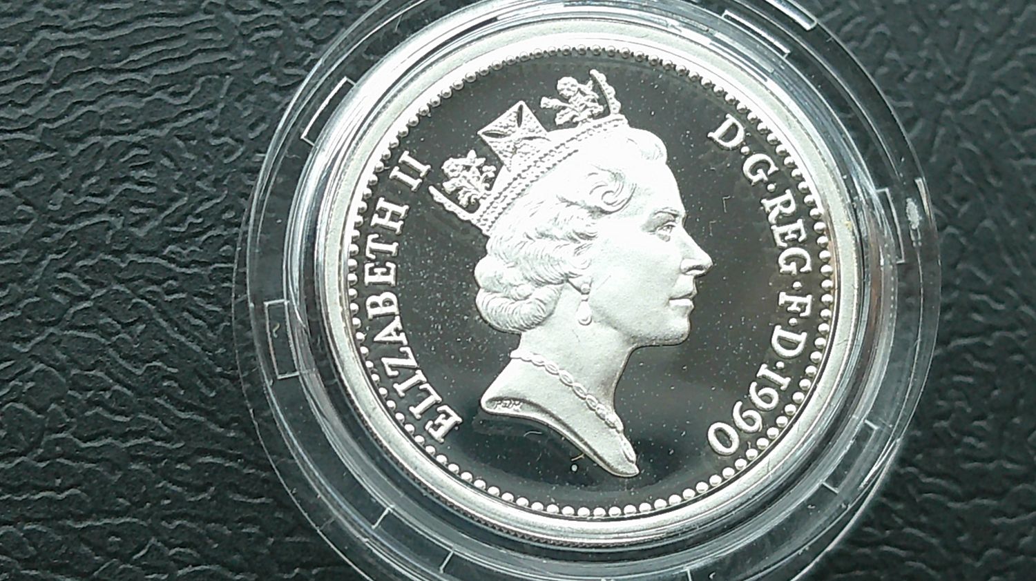 1990 -  Silver Proof £1  MRPD1