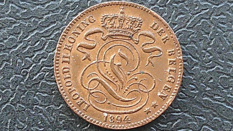 Belgium 1 Centime - 1894
