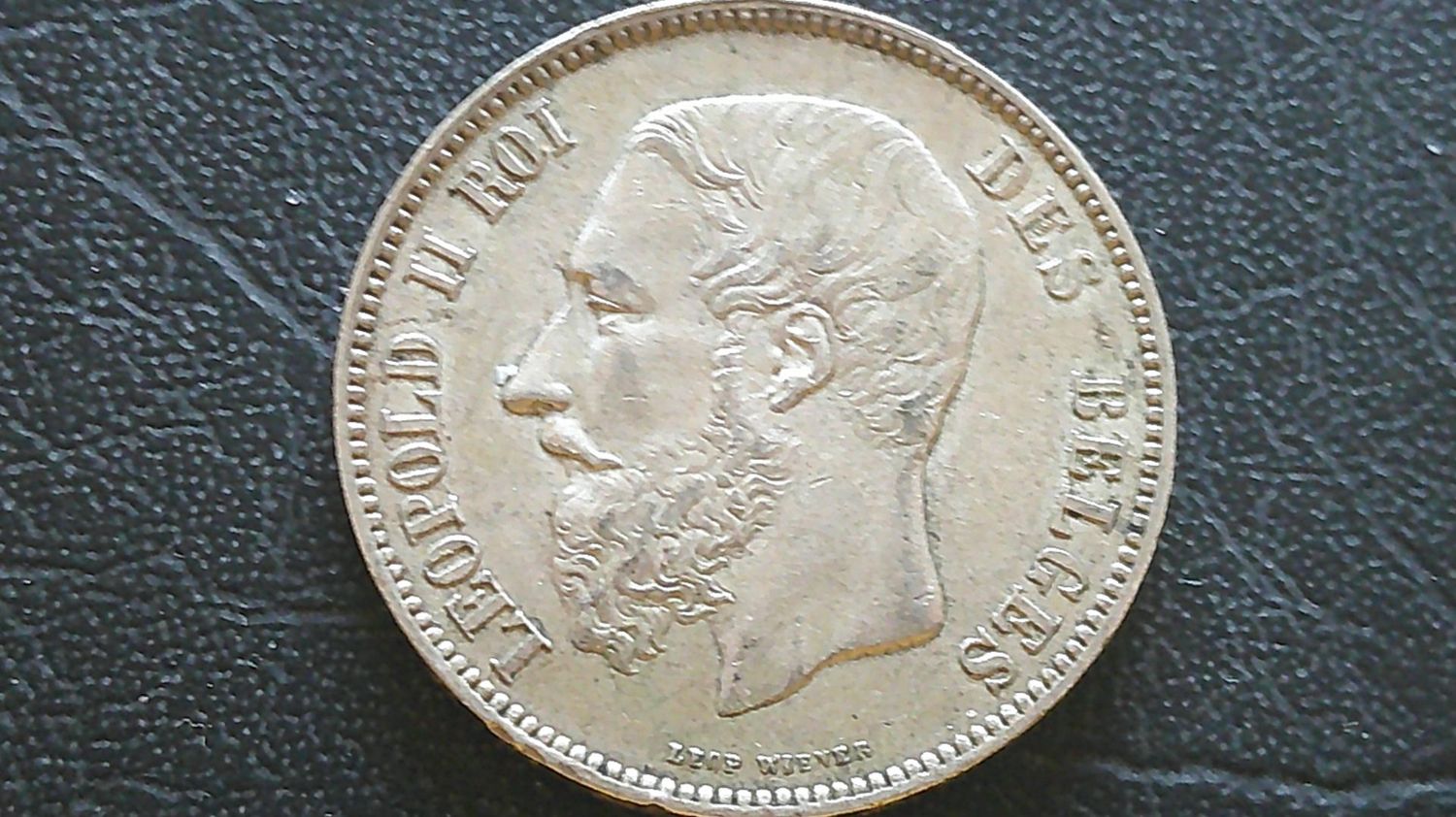 Belgium 5 Francs  -  1873