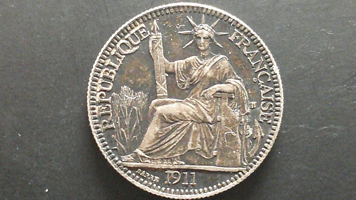 French Indo Chine 10 Cents - 1911
