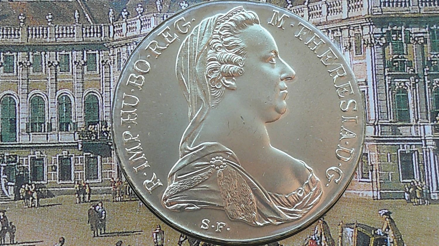 Austria  Maria Theresa Thaler -  1780 (Restrike) (In Folder) MRPD1