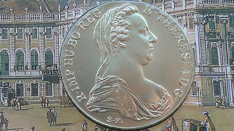 Austria  Maria Theresa Thaler -  1780 (Restrike) (In Folder) MRPD1