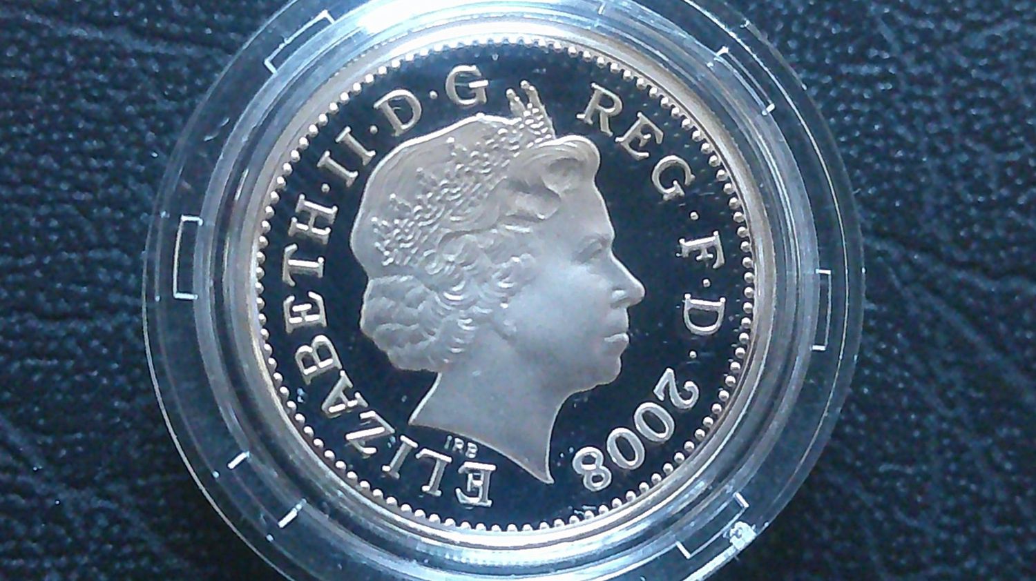 2008 - Silver Proof £1 (Royal Arms) MRPD1 2008 - Silver Proof £1 (Royal Arms) MRPD1