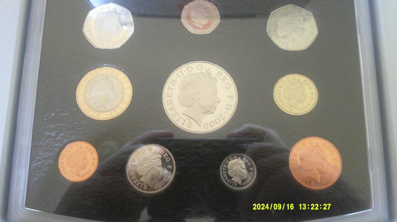 2000 - Executive Proof Coin Set MRPD2 2000 - Executive Proof Coin Set MRPD2
