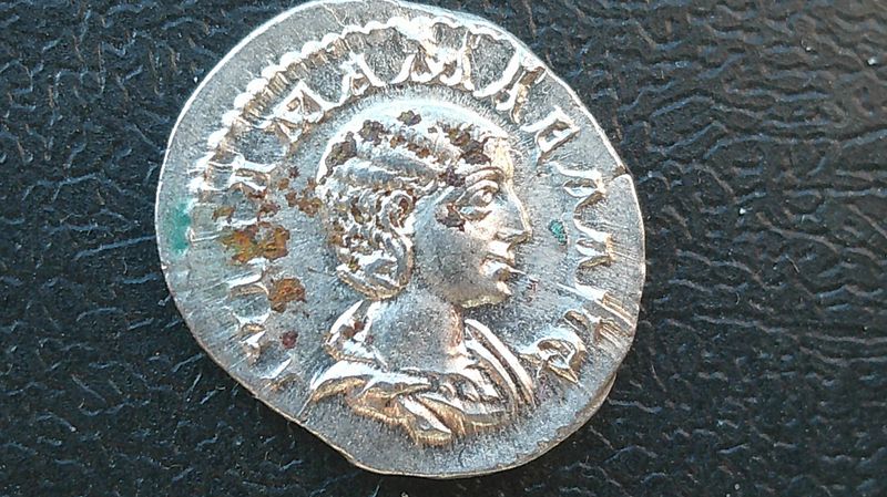 Julia Mamaea Denarius  -  222 - 235 AD (Wife of Severus Alexander)