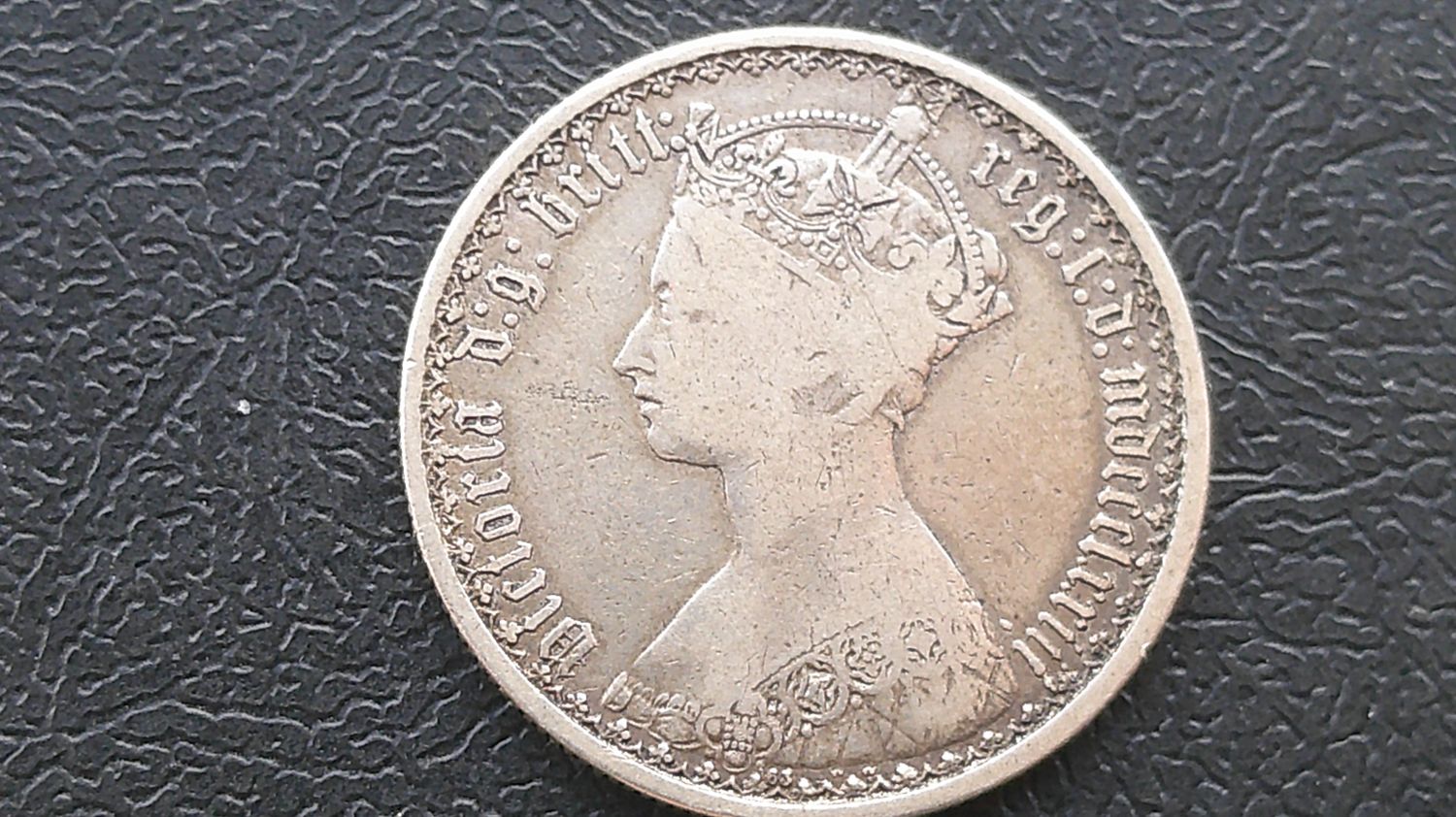 1873  -  One Florin  (Die 63)