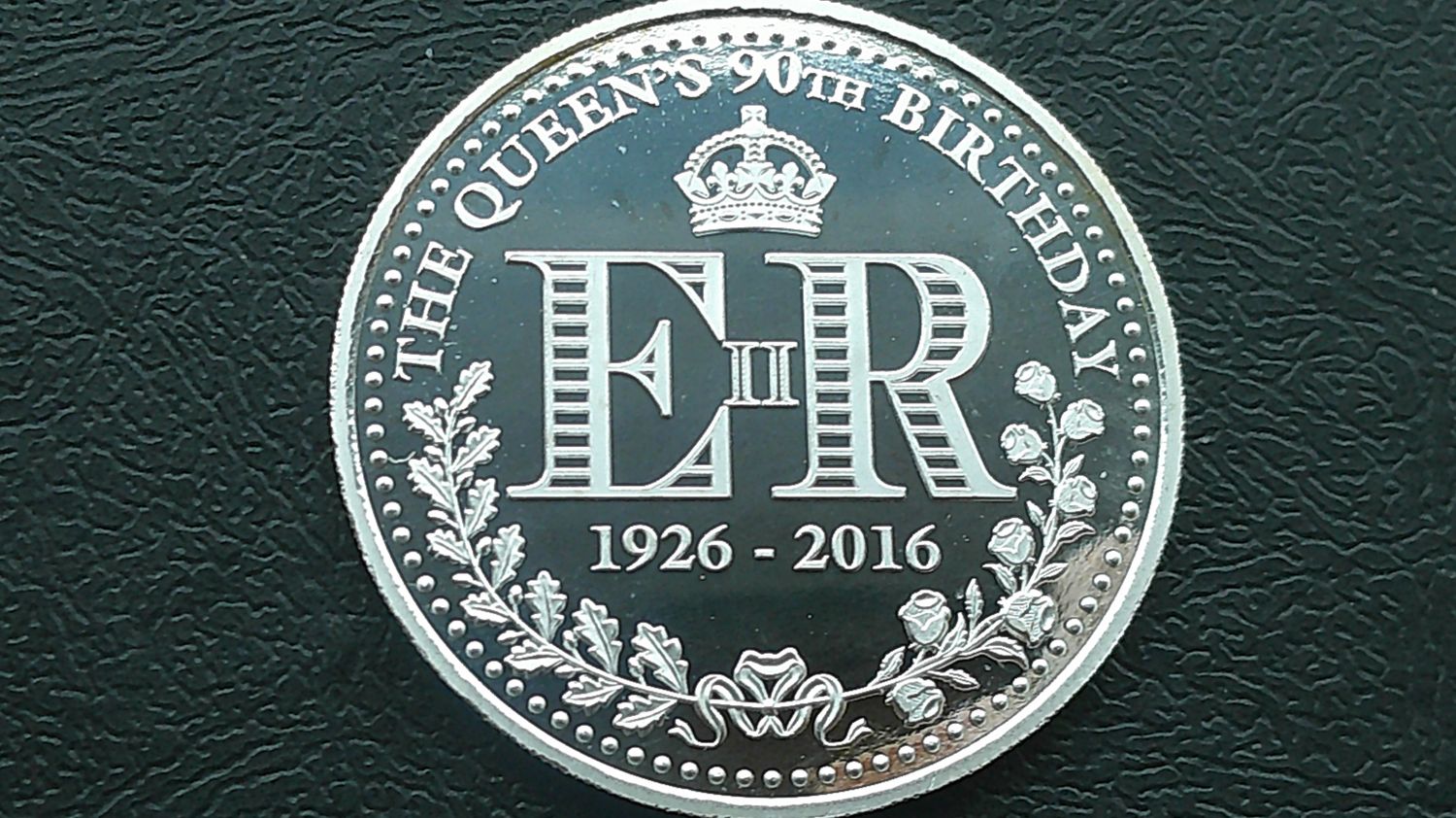 Baird & Co Silver Medal (Queens 90th Birthday)            ( MRPD1)